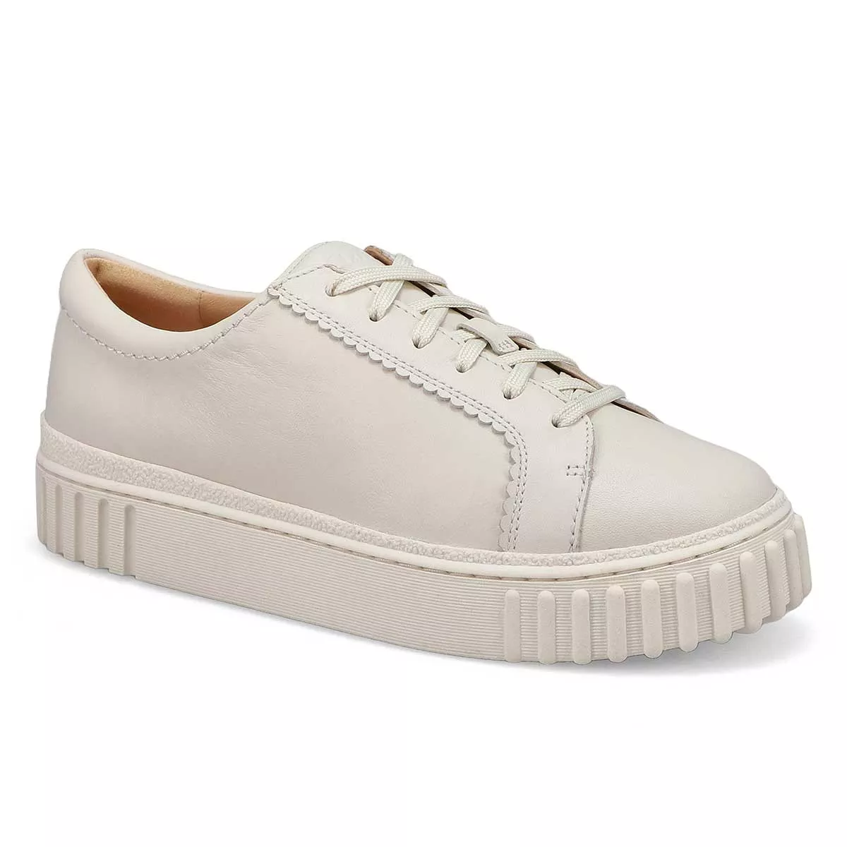 Cheap Clarks, Women's Mayhill Walk Lace Up Sneaker - Off White 0117