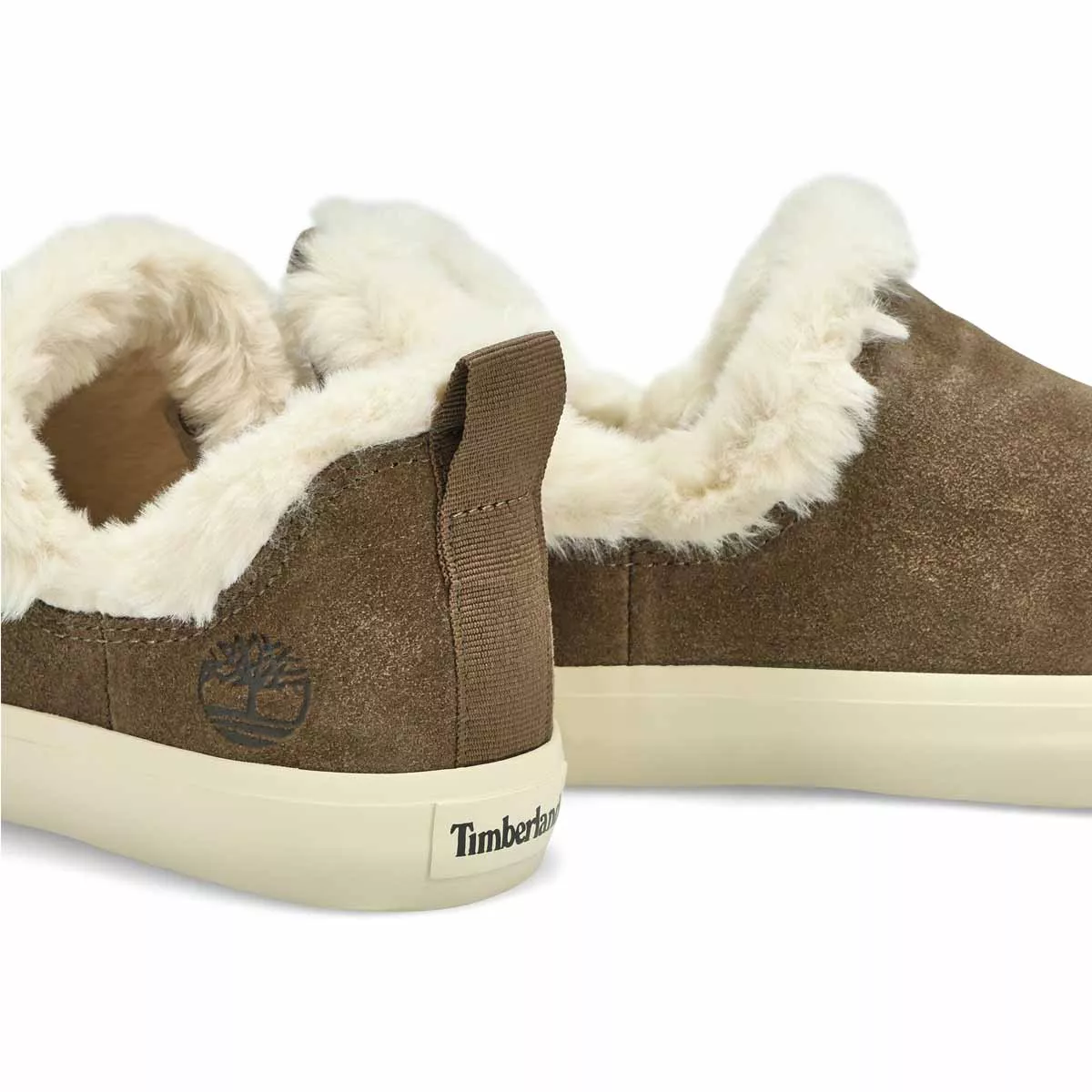 Cheap Timberland, Baskets à enfiler SKYLA BAY, olive, femmes 0116