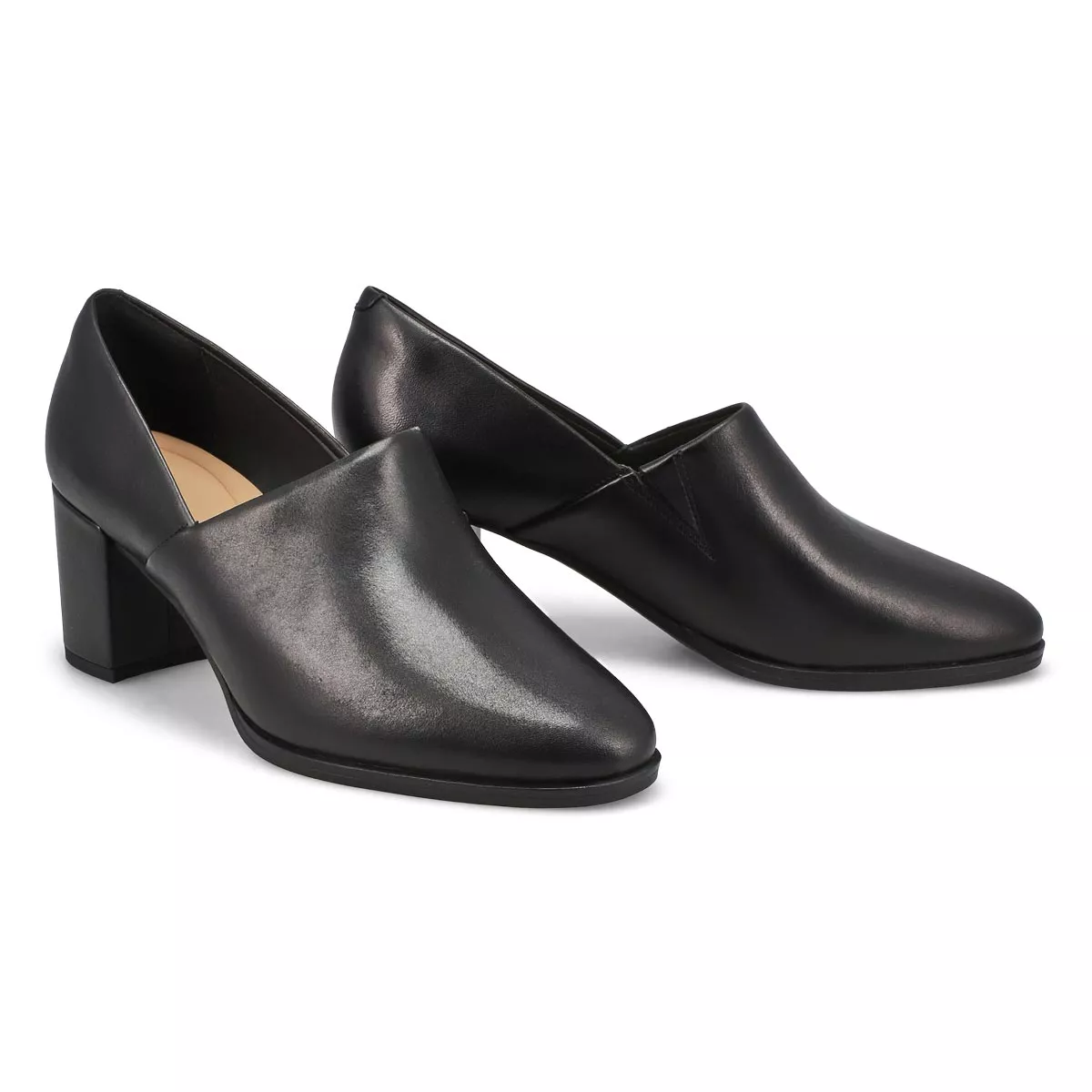 Affordable Clarks, Women's Freva 55 Lily Dress Heel - Black 0117