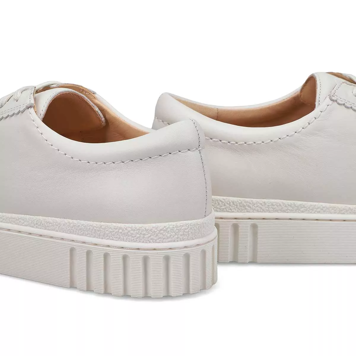 Affordable Clarks, Women's Mayhill Walk Lace Up Sneaker - Off White 0117