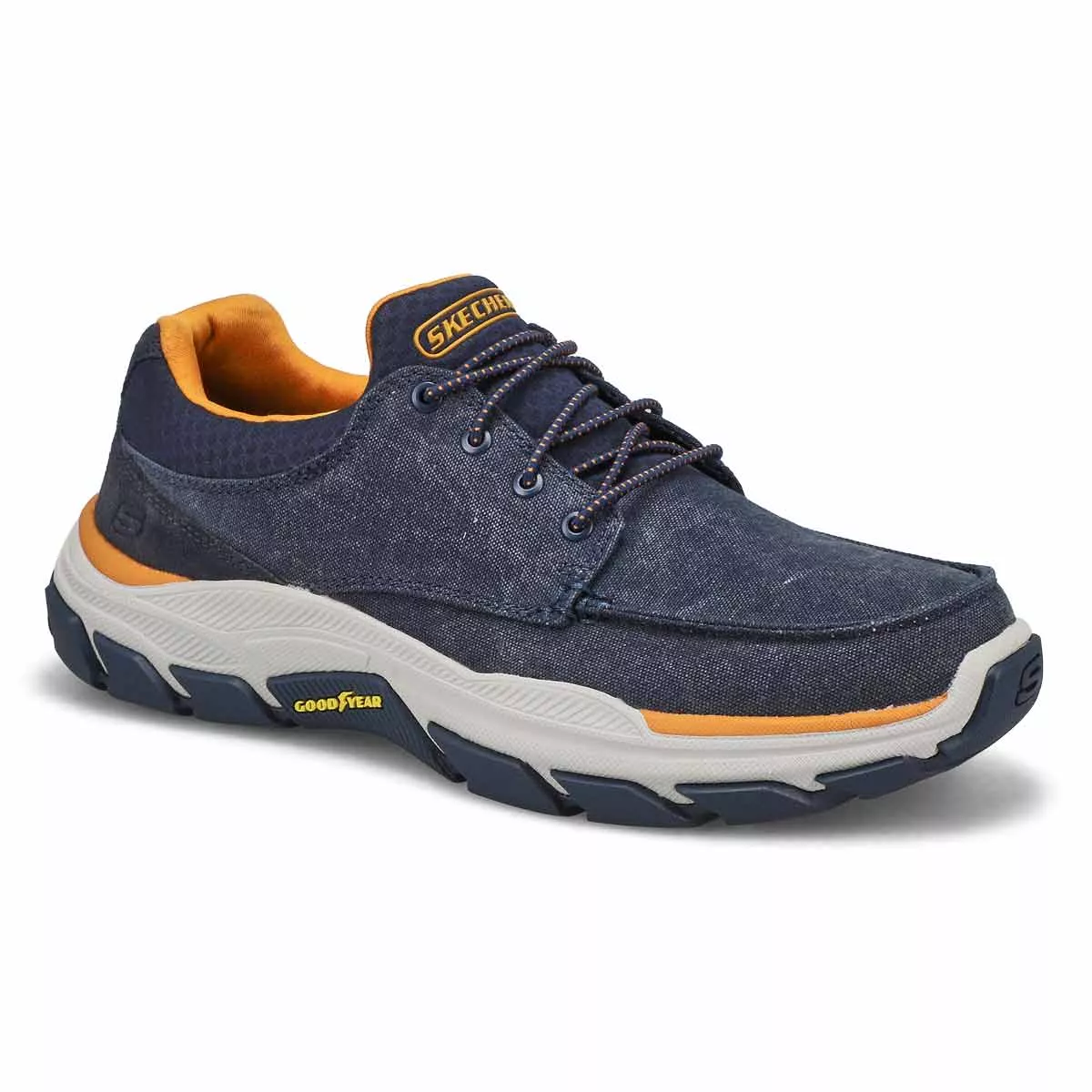 Skechers, Chaussure à enfiler RESPECTED LOLETO, marine, hommes - Large 0115